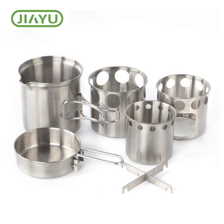 סט טבח קמפינג אלומיניום