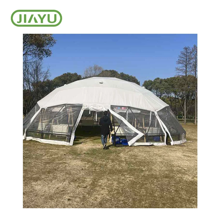 אוהל מחנה בסיס גאודזי טקטי אטום לרוח